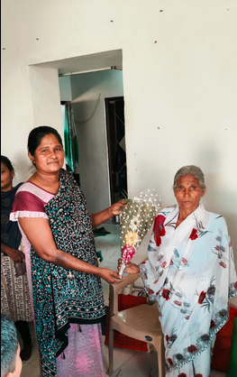 वृद्ध महिलाची ऍडमिशन करण्यात आली